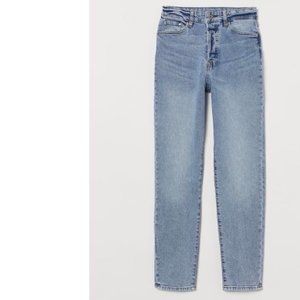 High Waist Ankle Jeans